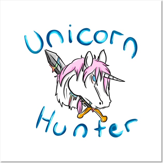 Unicorn Hunter Wall Art by Make_them_rawr